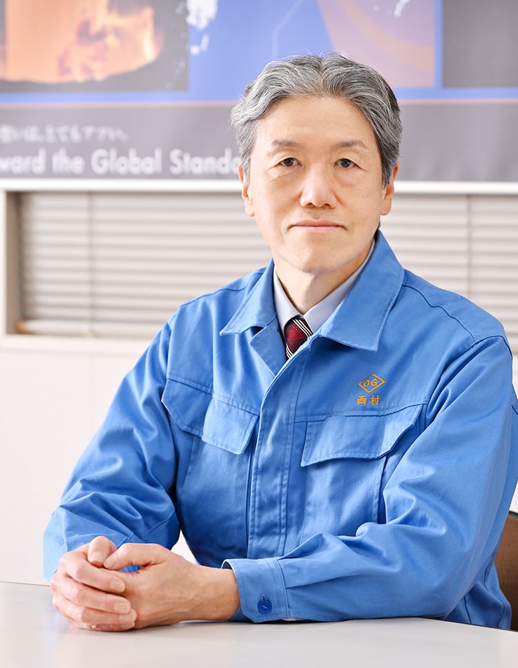 President Toshinori Nishimura